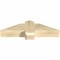 Ekena Millwork Eugene Rough Sawn Timber Gable Bracket, Douglas Fir, 36"W x 9"H x 6"D x 6"F, 6/12 Pitch GBW036X09X0606EUG00RDF - alternate 3